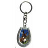 View Item Horse Photo Frame Keyring - Horseshoe